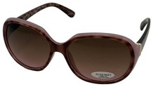 Ellen Tracy Womens Burgundy Demi Plastic Rectangle Sunglass ET556. 2