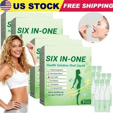 6-in-1 Health Solution Oral Liquid for Weight Loss & Blood Sugar Support