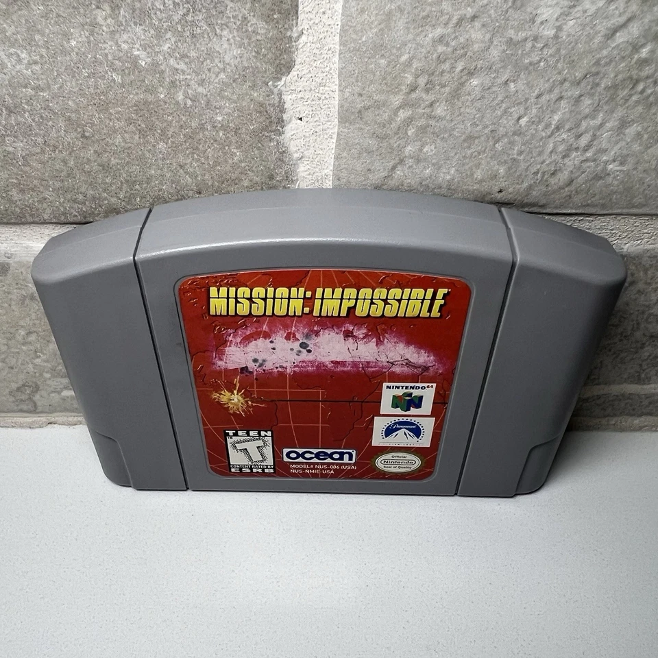 Mission: Impossible - Nintendo 64 N64 - Game Cartridge Only - TESTED - Image 2 of 4