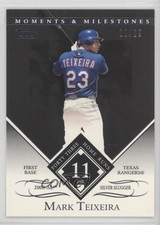 2007 Topps Moments & Milestones Black 20/29 Mark Teixeira #143 0c4