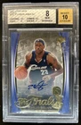 2007-08 Upper Deck NBA Finals LeBron James Auto #FA-LJ1 Cavaliers BGS 8/10