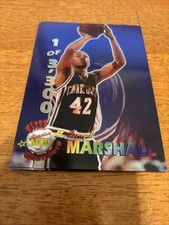 1995 Signature Rookies Bonus Rookie Card Donyell Marshall Foil #J2 1 Of 3,300. rookie card picture
