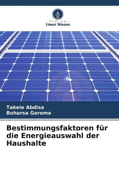 Takele Abdisa (U. A.) | Bestimmungsfaktoren FüR Die Energieauswahl Der Haushalte-image