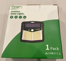 Claoner Outdoor Solar Motion Sensor Light – 1 Pack, Waterproof LED