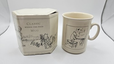 Vintage Winnie the Pooh Just Tassen Tafel verpackt Made in England unbenutzt NOS