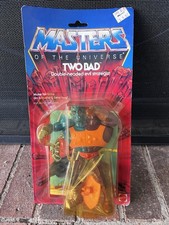 Vtg 1984 Masters of the Universe MOTU TWO BAD FIGURE SEALED New MATTEL He Man