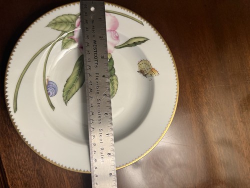 Anna Weatherley Pink Peony. Rim Soup. $445 Retail. New - Picture 6 of 7