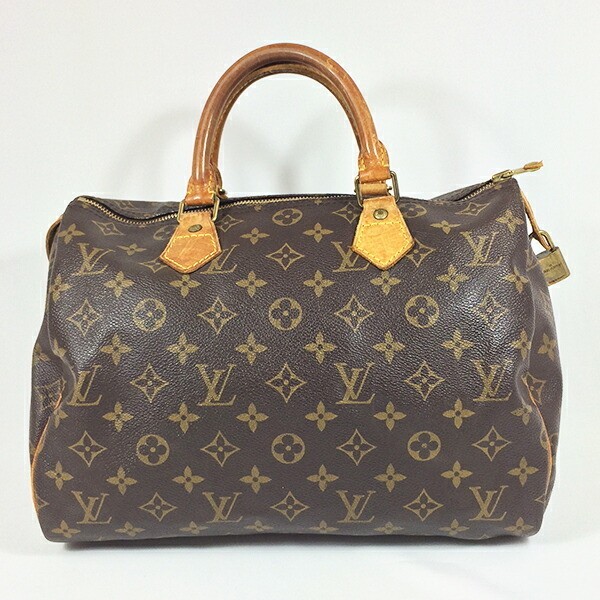 LOUIS VUITTON Speedy 30 M41526 Handbag Boston bag Monogram Brown Women's Auth