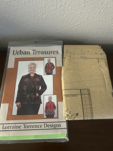Urban Treasures 3 giacche modello di Lorraine Torrence Designs #1918 2006 non tagliate - Foto 3 di 3