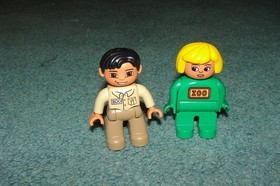 Lego Duplo Zoo Truck Set 6172 Complete Lion Zookeeper More