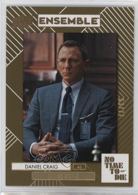 2025 James Bond No Time To Die Ensemble Gold 53/77 Daniel Craig as #E-8 07wm