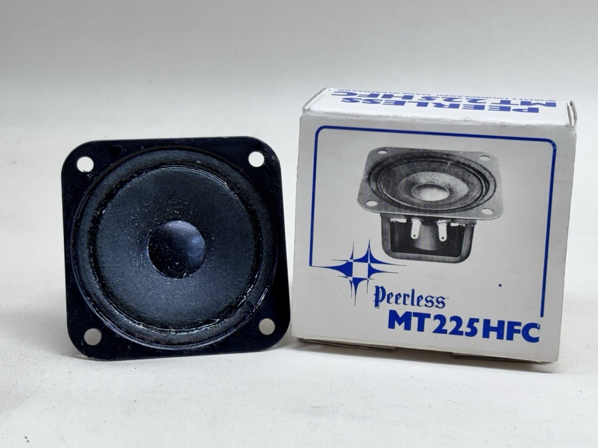 MAATEE&SONS 25SS ドゥルン47 NOS Vintage Peerless MT 225 HFC Tweeter New In Box for McIntosh ML