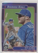 2021 Panini Donruss Optic Diamond Kings Lime Green Prizm Pete Alonso #19 07gj