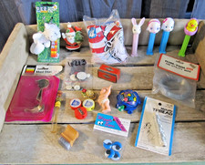 Lot Assortiment de tiroirs poubelle / Distributeurs de pez de Pâques jouets quincaillerie à coudre plus