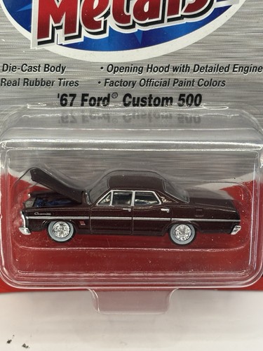 C.M.W. Mini Metals #30160 1967 Ford Custom 500 "Metallic Maroon" H.O. 1:87 - Bild 3 von 6