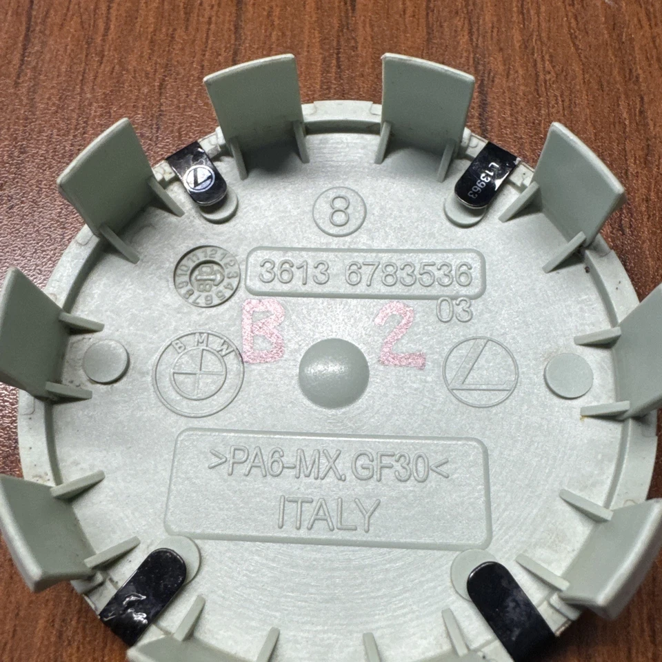 Tapacubos tapacubos llanta bmw (1) tapacubos tapa central enchufe 36136783536 oem Foto 4 de 4