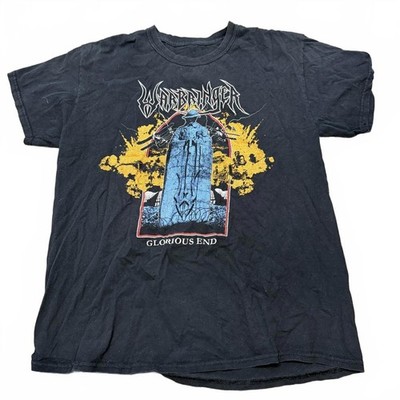 Warbringer Glorious End Tour Shirt Black Metal Graphic Tee Size M