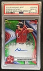 2024 Bowman's Best Roman Anthony Auto Green Refractor #/99 Red Sox PSA 10