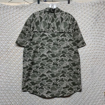 Chemise De Pêche Magellan Laguna Madre Homme - Taille S, Manches Courtes - Couleur Melon