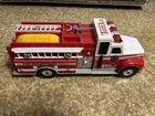 1997 Tonka Vintage Fire Truck Engine 01 Red White Lights Sounds Work