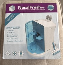 NASALFRESH MD Dual Powered Nasal Sinus Irrigation Rinse/Used
