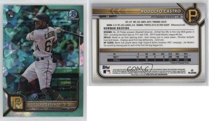 2022 Bowman Chrome Sapphire Edition Aqua /99 Rodolfo Castro #20 Rookie RC