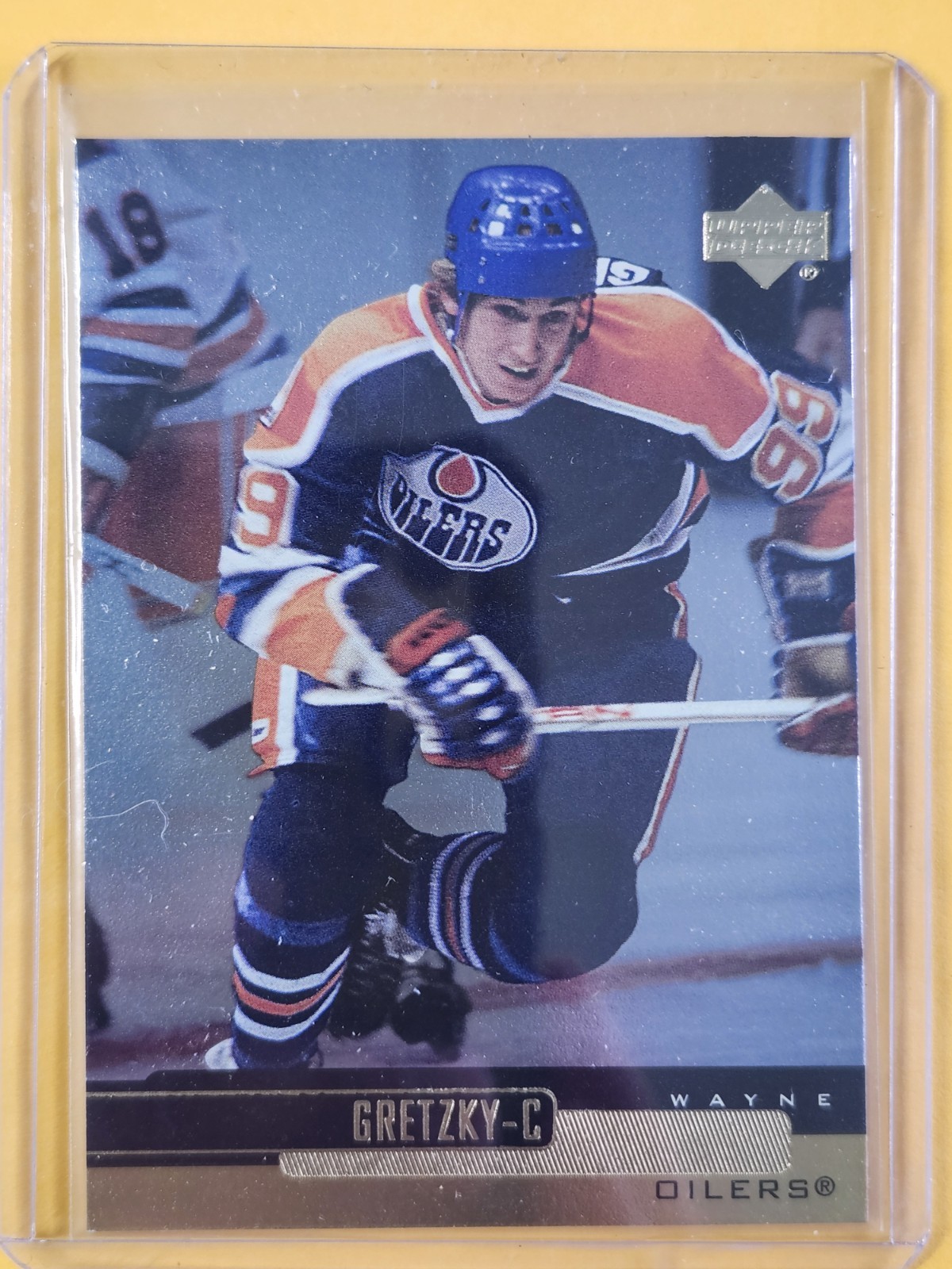Wayne Gretzky 1999-2000 Upper Deck Gold Reserve #1 Hockey Card