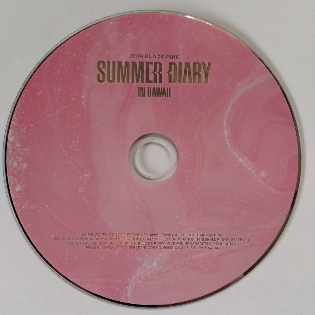 K-POP・アジア BLACKPINK SUMMERDIARY 2019 Blackpink Summer Diary Hawaii 2019 DVD Korean Version Rare