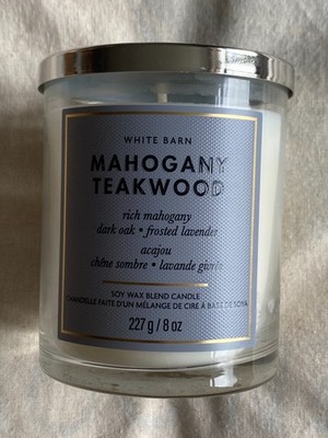 White Barn Mahagoni Teakholz Duftkerze 227g 8oz