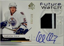 2006-07 SP Authentic Future Watch #178 Ladislav Smid Auto Patch /100 Oilers