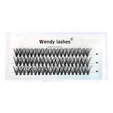 60 Cluster Lashes Individual False Eyelashes D Curl 0.07mm 10D/20D/30D/40D