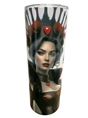 Queen Of Hearts Tumbler 20 Oz Skinny