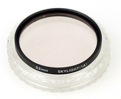 Skylightfilter 1A FILTER SKYLIGHT 52mm M52 Schraubfassung (O4443