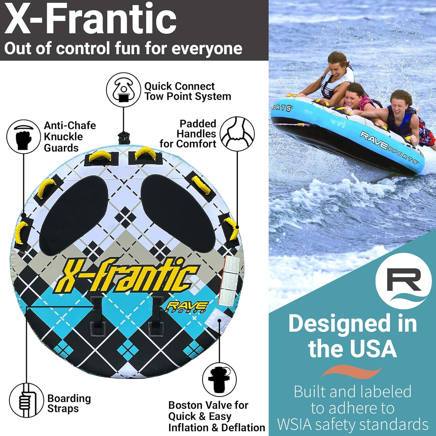 Frantic Boat Towable Tube