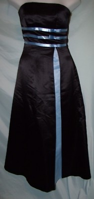 black gown for debut