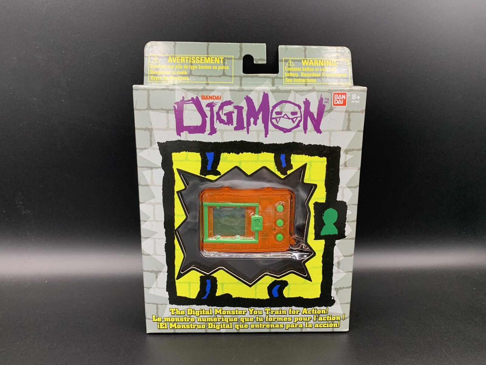 NEW Digimon 20th Anniversary Tamagotchi  Digivice Digital Pet Orange Bandai
