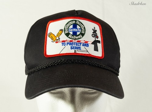 BNSF Railroad Trucker Cap Hat Safety 