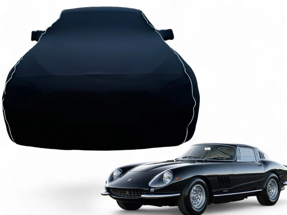 Cubierta elástica interior para Ferrari 275 GTB negra Foto 2 de 4