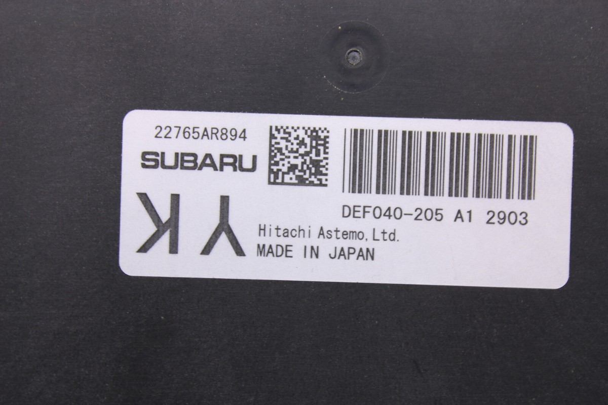 Subaru WRX 2.4L FA24 ECU ECM Engine Computer Module Genuine Oem