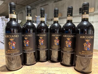 6 x Argiano Brunello di Montalcino 2018 Wine of the Year 2023 Winespectator
