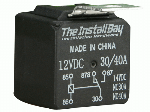 Metra & Install Bay Economy 12 Volt 30 / 40 AMP Relay - Each RL3040 - Picture 1 of 3