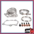 5 bolt to 3" V-band Dump Pipe Flange For Normal Rotation Nissan SR20DET S14 S15