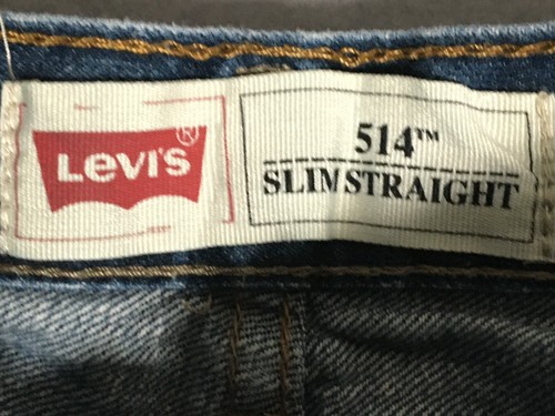 Lot of 2 Boys Levi Jeans Size 14 REG Youth 514 Slim Straight 550 Relaxed EC 0743 - Picture 5 of 18