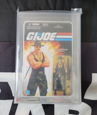Sgt Slaughter BLACK Shirt VARIANT SDCC 2010 G.I. JOE COBRA Triple T AFA 9.0 90
