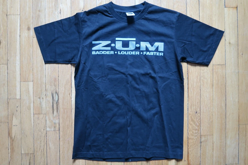 Camiseta vintage Zum Speed para hombre mediana negra Y2K BMW E36 coche Badder más fuerte más rápida Foto 2 de 4