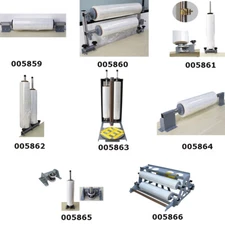 New Various Single/Double/Four Rolls Desktop Manual Packing Machine Stretch Film