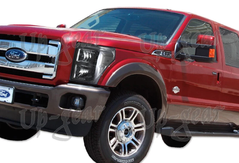 Faros reflectores transparentes contra humo para Ford F250 F350 F450 Super Duty 2011-2016 Foto 4 de 4
