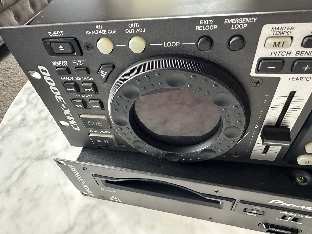 PIONEER CMX-3000 Professional Dual DJ Twin CD Player!! Great