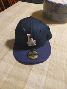 dodgers denim hat