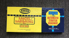 1 Box Aurora Model Motoring HO Slot Car 9" Automatic Starter Roadway Track